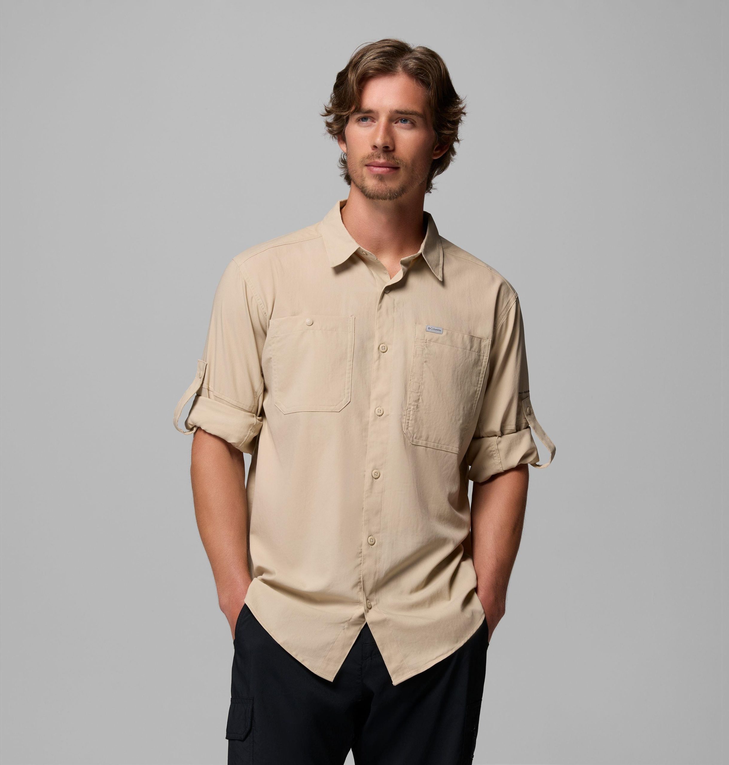 heren silver ridge utility ii shirt met lange mouwen