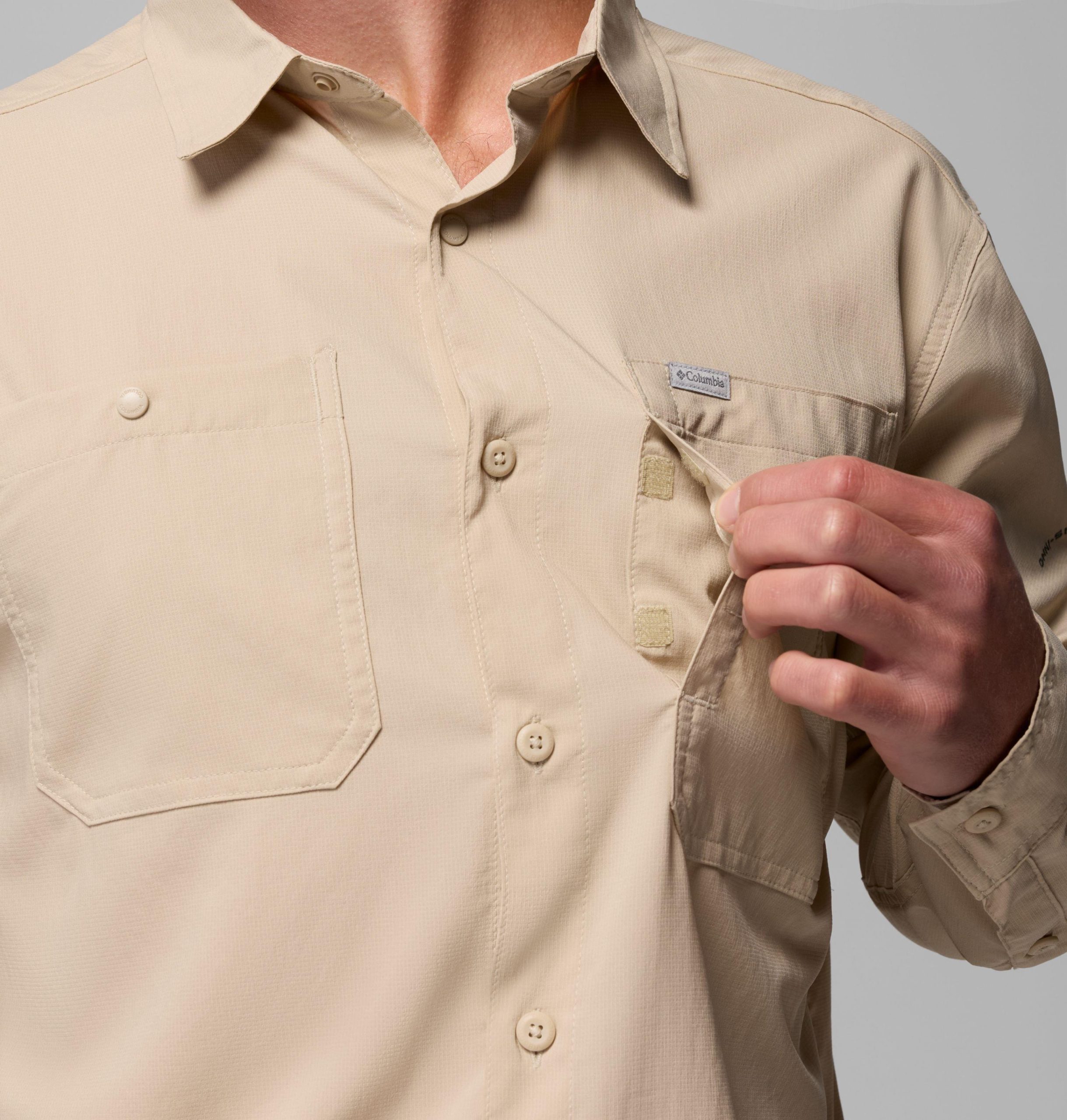 heren silver ridge utility ii shirt met lange mouwen
