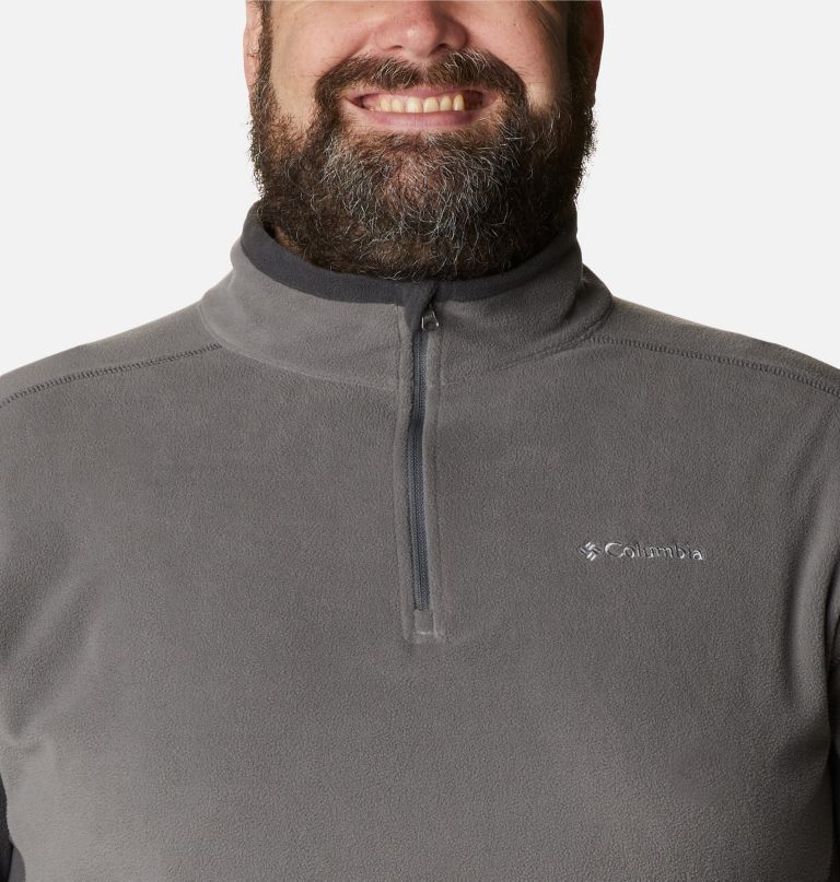men klamath range ii half zip fleece pullover - big