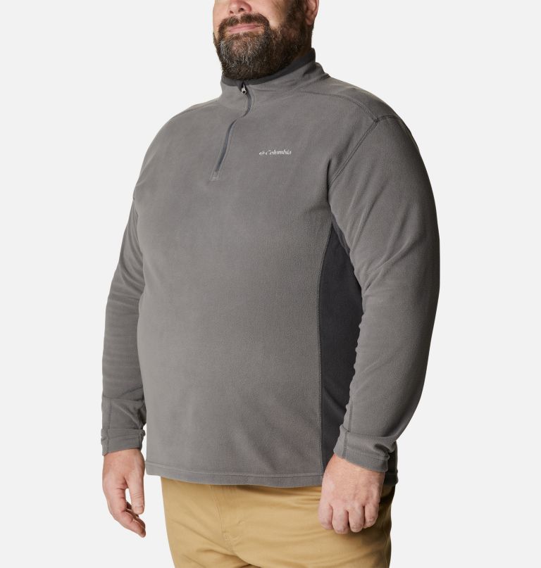 men klamath range ii half zip fleece pullover - big