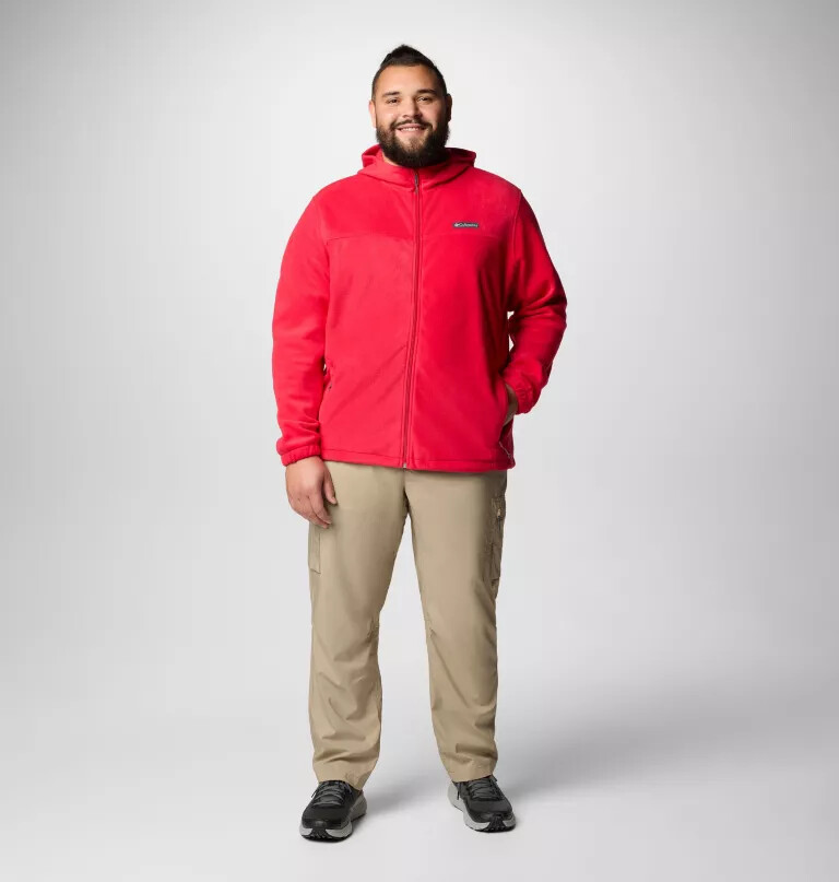 men steens mountain full zip fleece hoodie - big