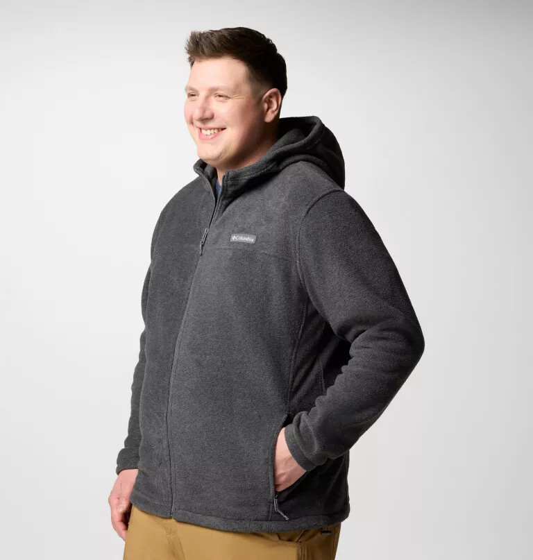 men steens mountain full zip fleece hoodie - big