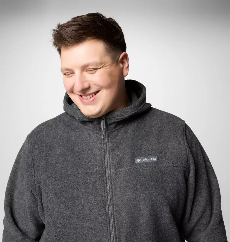 men steens mountain full zip fleece hoodie - big