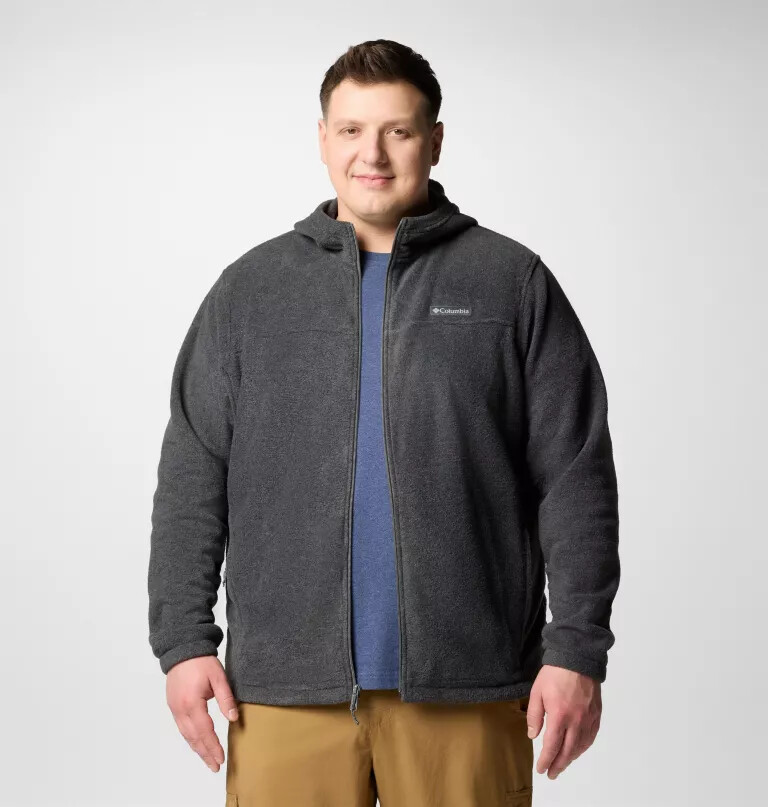 men steens mountain full zip fleece hoodie - big