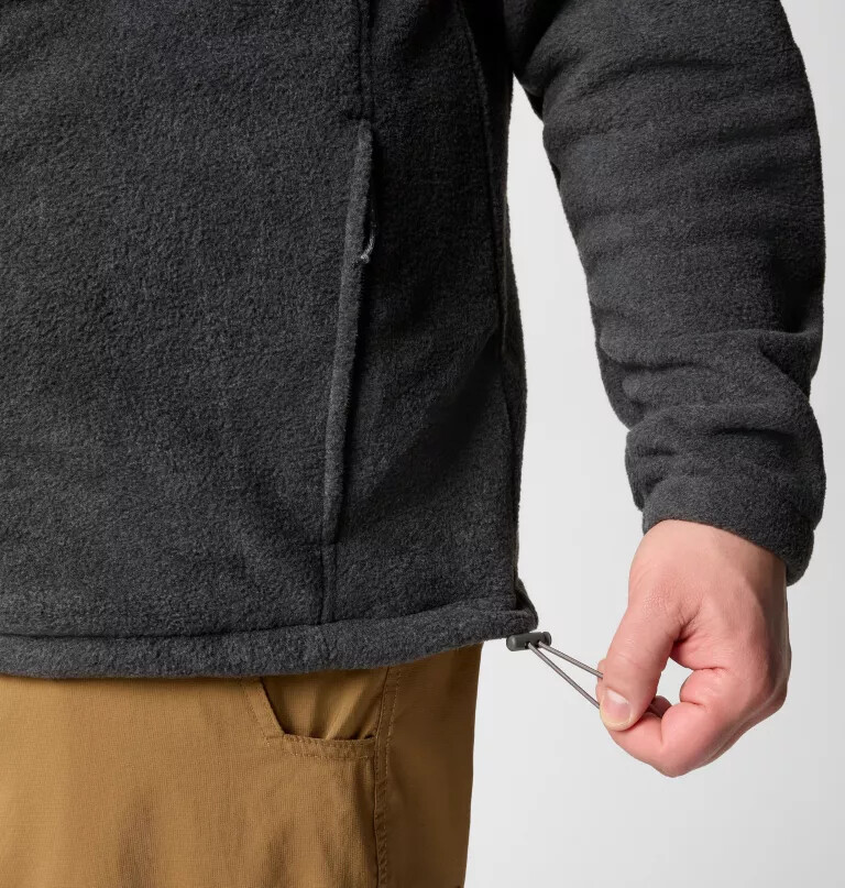 men steens mountain full zip fleece hoodie - big