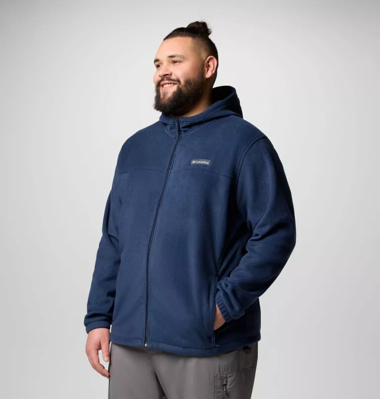 men steens mountain full zip fleece hoodie - big