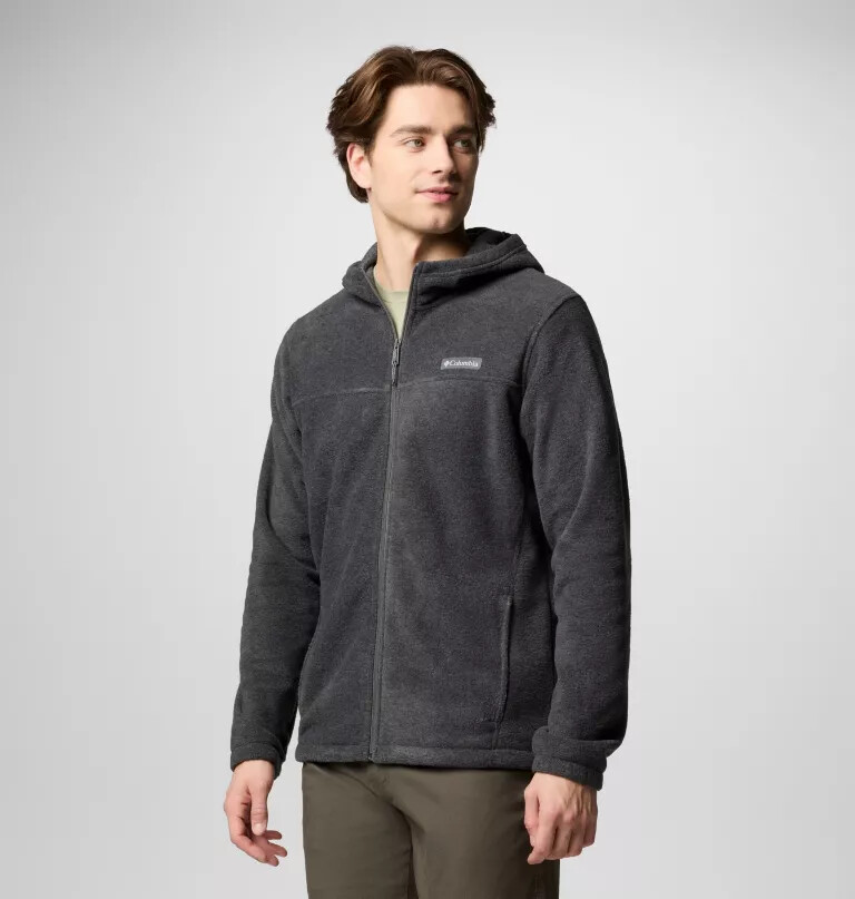 men steens mountain full zip fleece hoodie - tall