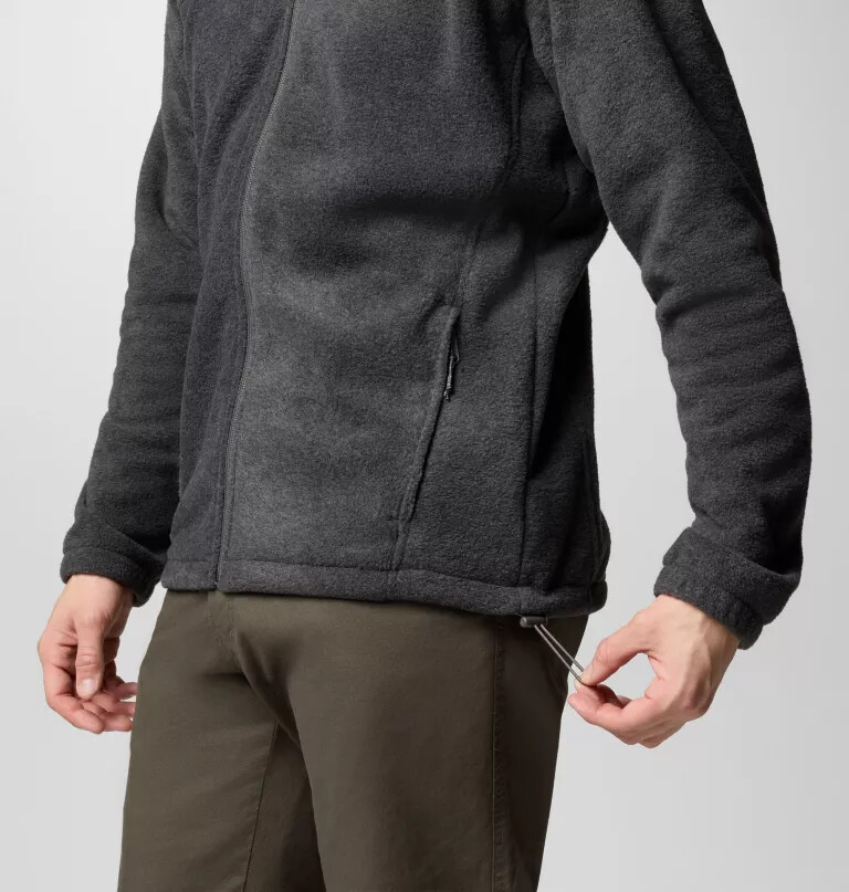 men steens mountain full zip fleece hoodie - tall