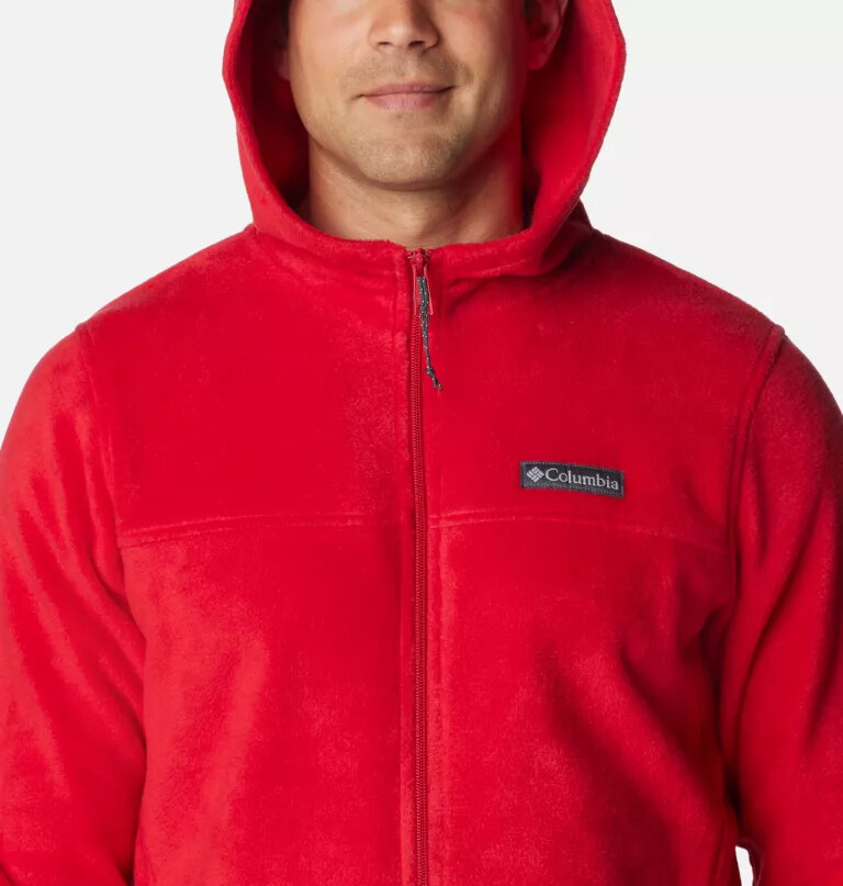 men steens mountain full zip fleece hoodie - tall