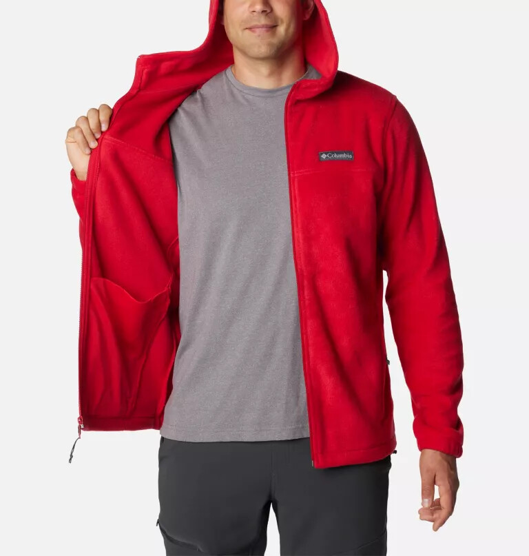 men steens mountain full zip fleece hoodie - tall