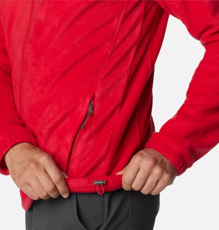 men steens mountain full zip fleece hoodie - tall