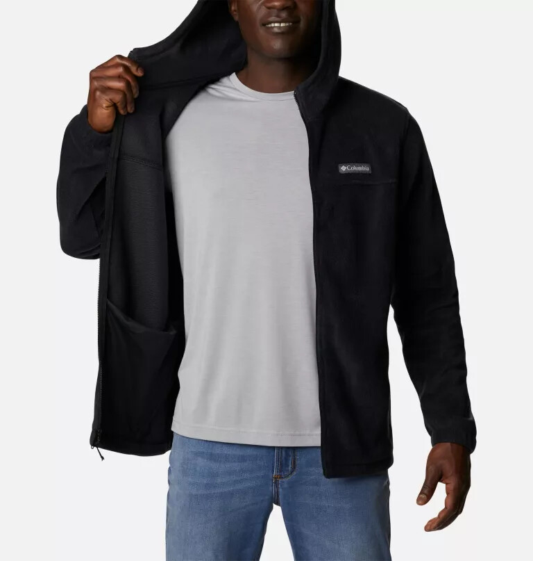 men steens mountain full zip fleece hoodie - tall