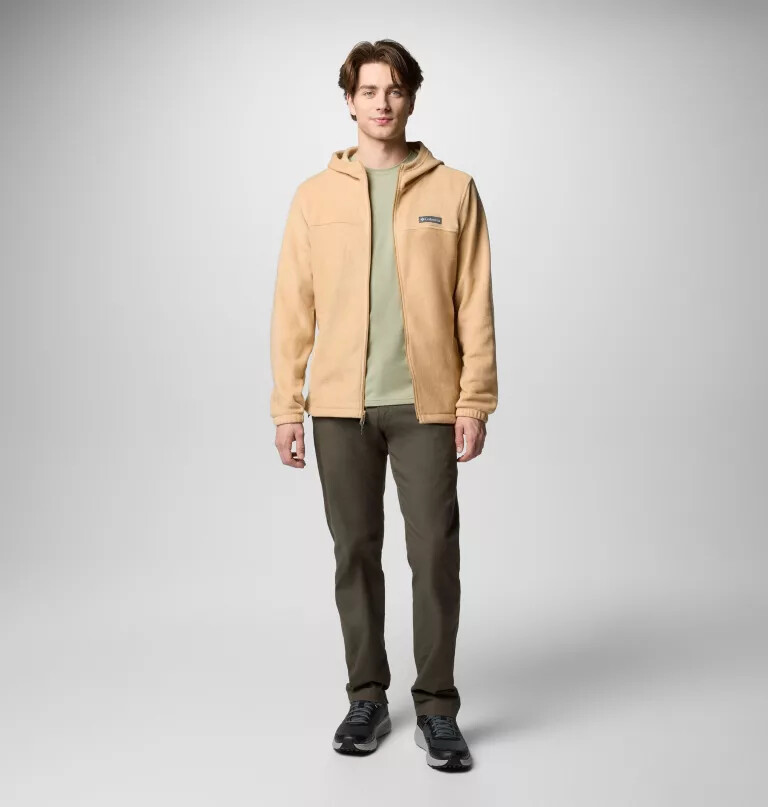 men steens mountain full zip fleece hoodie - tall