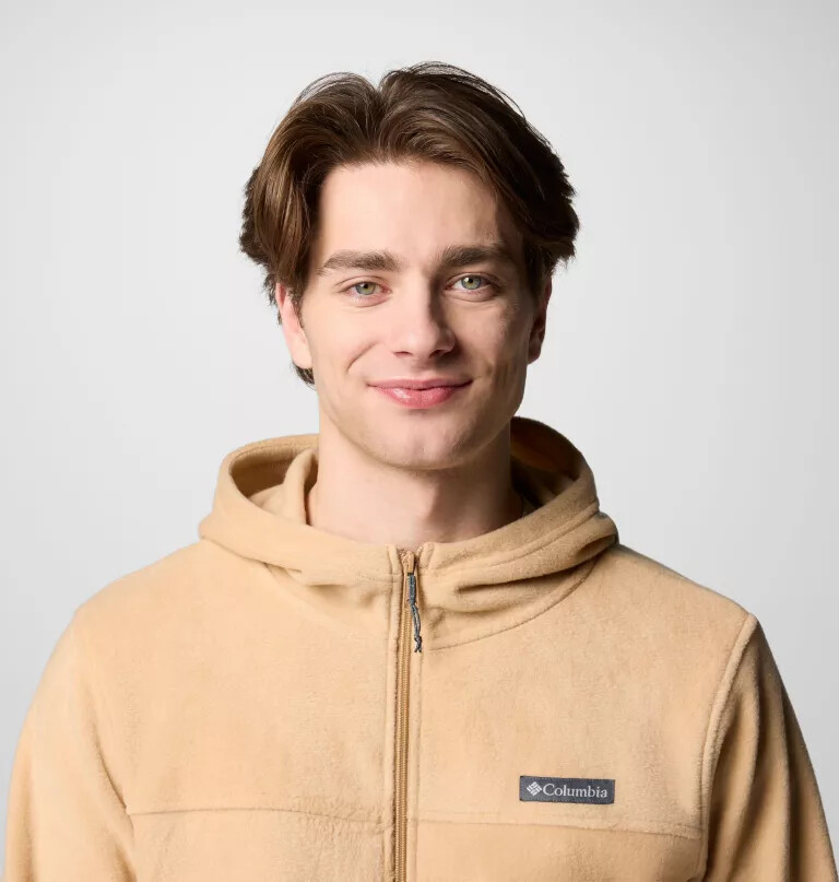 men steens mountain full zip fleece hoodie - tall