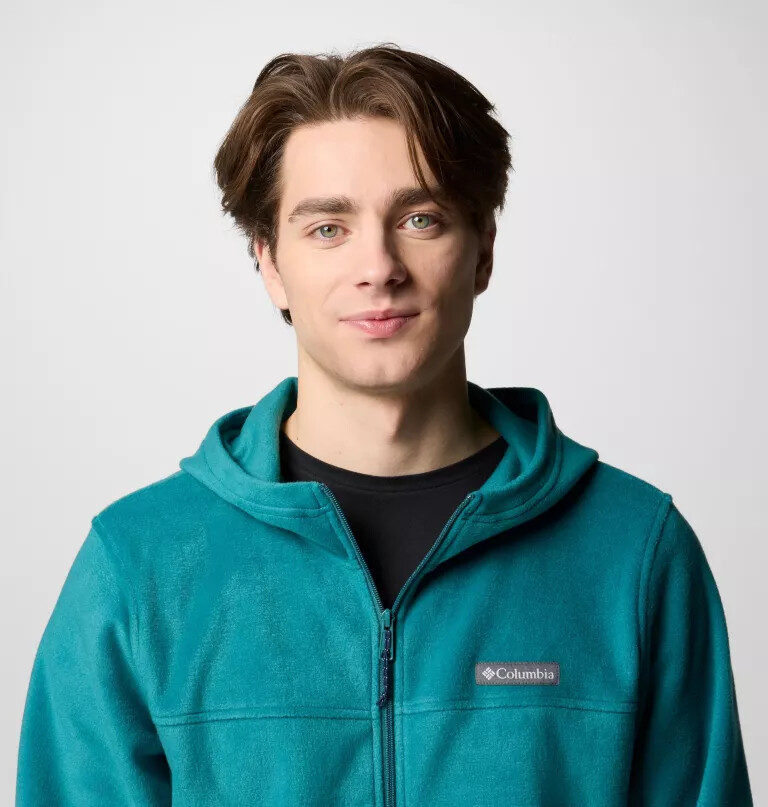 men steens mountain full zip fleece hoodie - tall