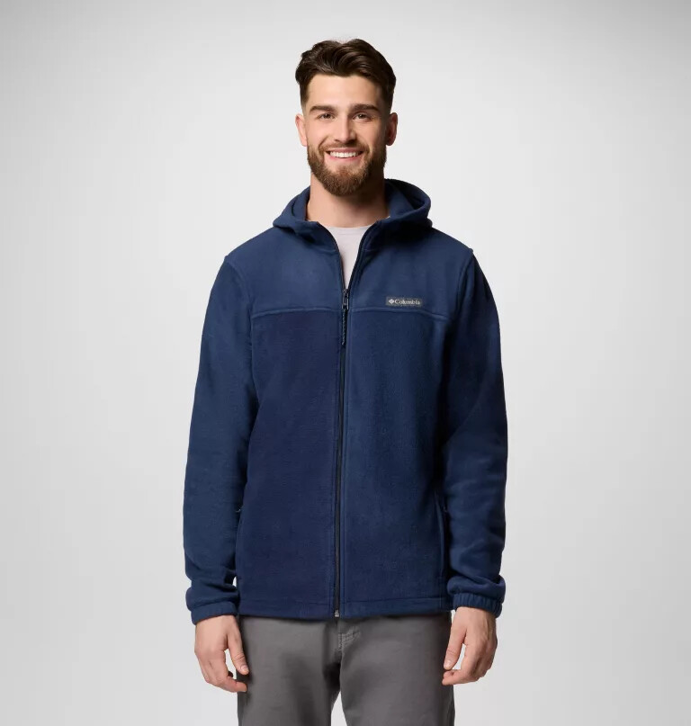 men steens mountain full zip fleece hoodie - tall