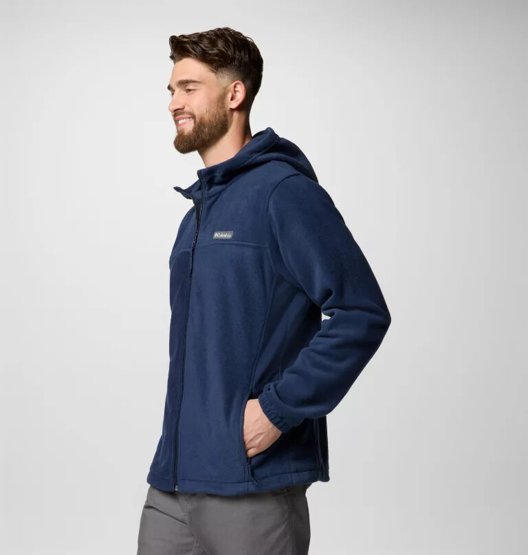 men steens mountain full zip fleece hoodie - tall