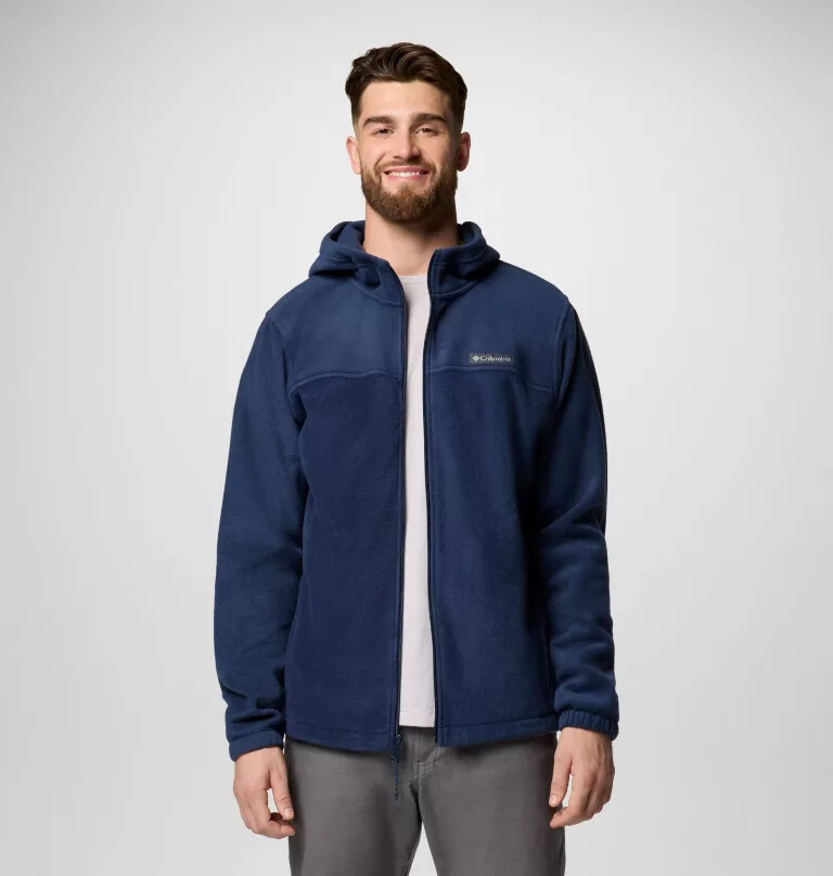 men steens mountain full zip fleece hoodie - tall