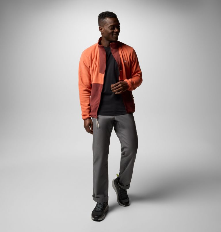 men sequoia grove full zip fleece - tall