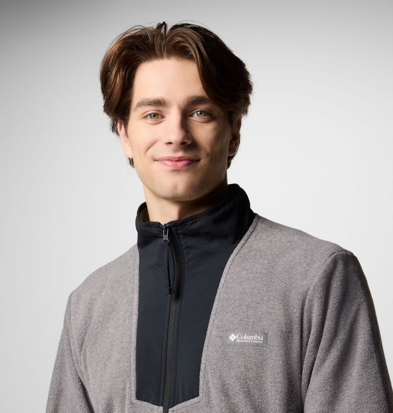 men sequoia grove full zip fleece - tall