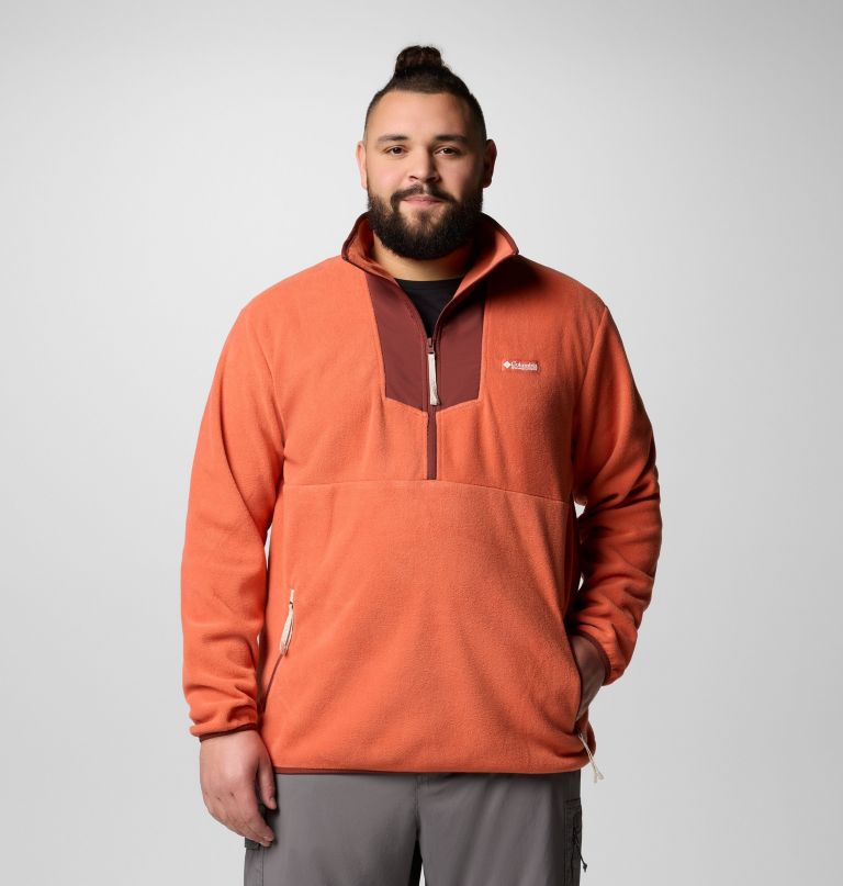 men sequoia grove half zip fleece - big