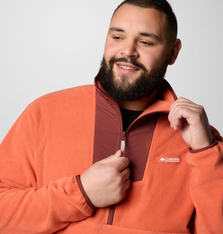 men sequoia grove half zip fleece - big
