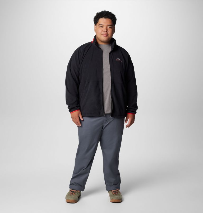 men collegiate flanker iv fleece jacket - georgia - big
