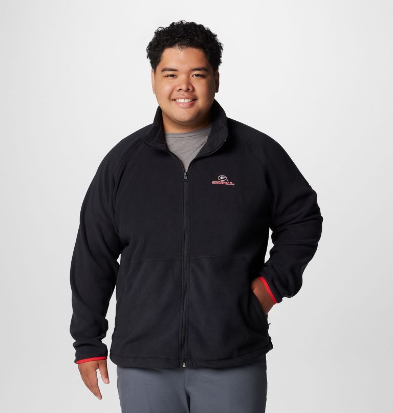 men collegiate flanker iv fleece jacket - georgia - big