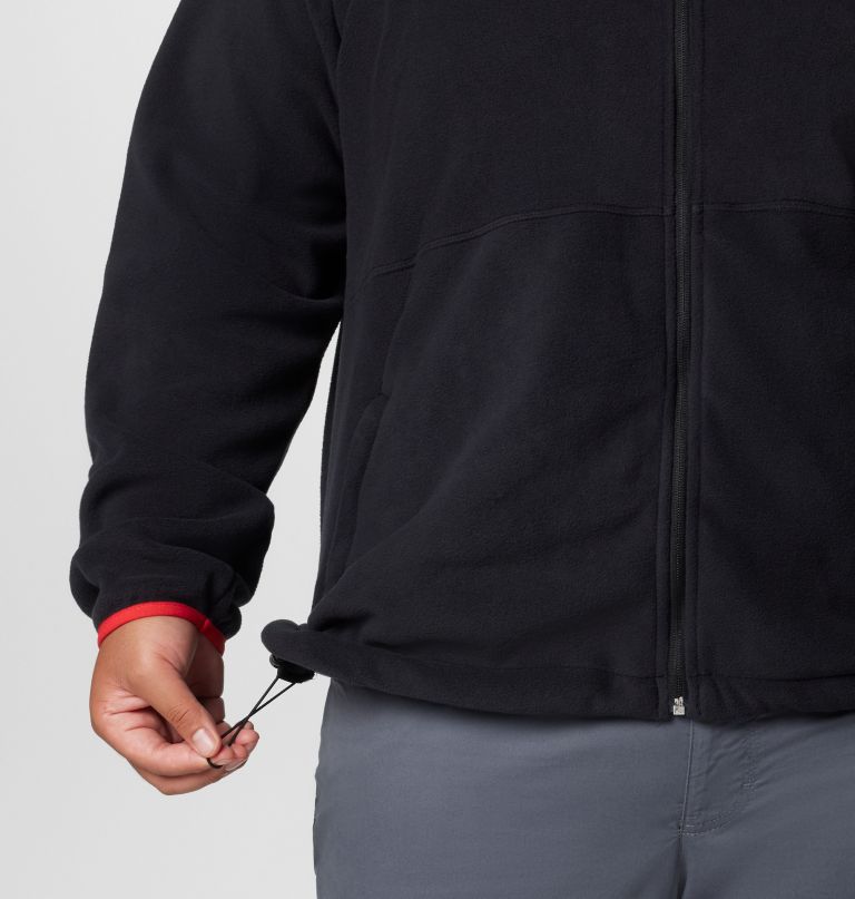 men collegiate flanker iv fleece jacket - georgia - big