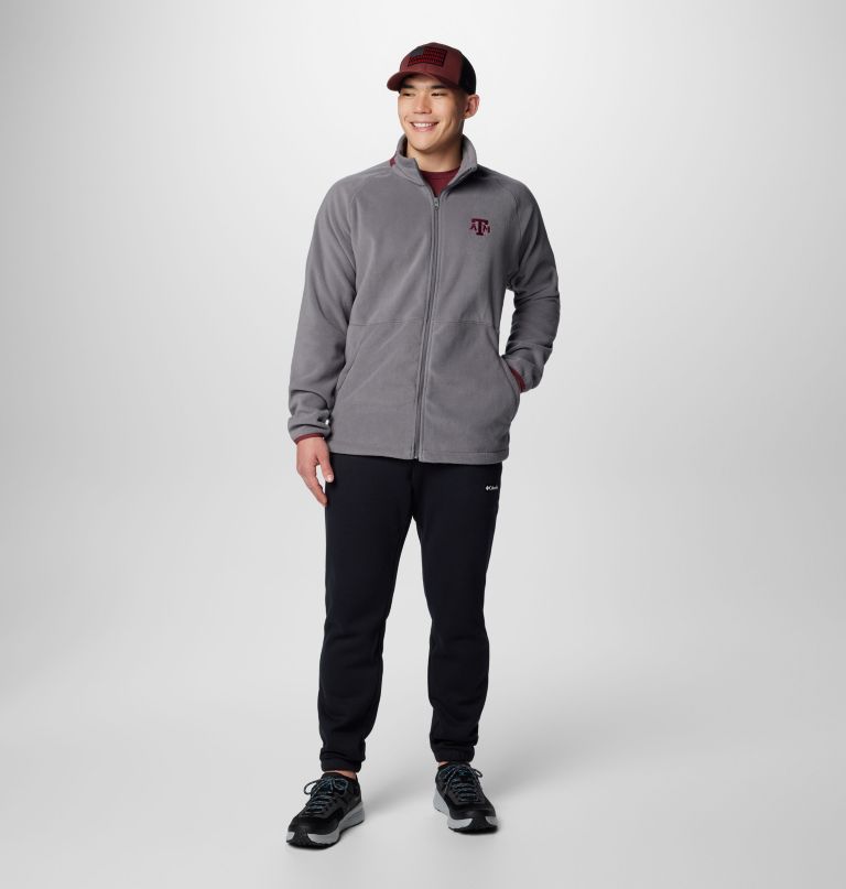 men collegiate flanker iv fleece jacket - texas am - tall