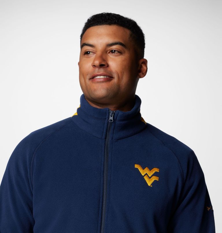 men collegiate flanker iv fleece jacket - west virginia - tall