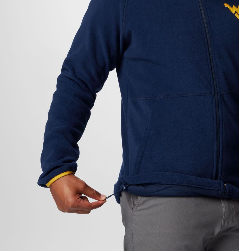 men collegiate flanker iv fleece jacket - west virginia - tall