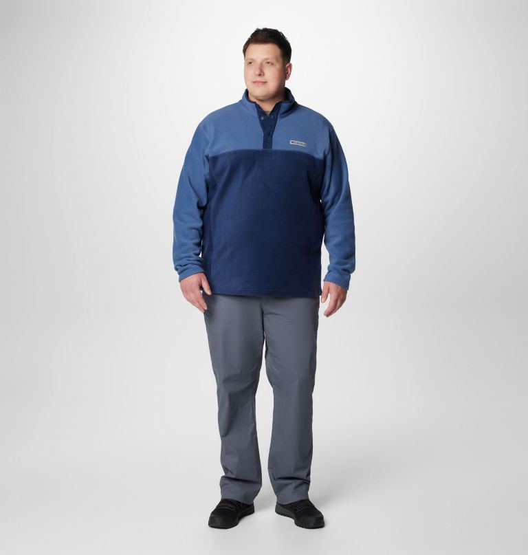 men steens mountain half snap ii fleece pullover - big