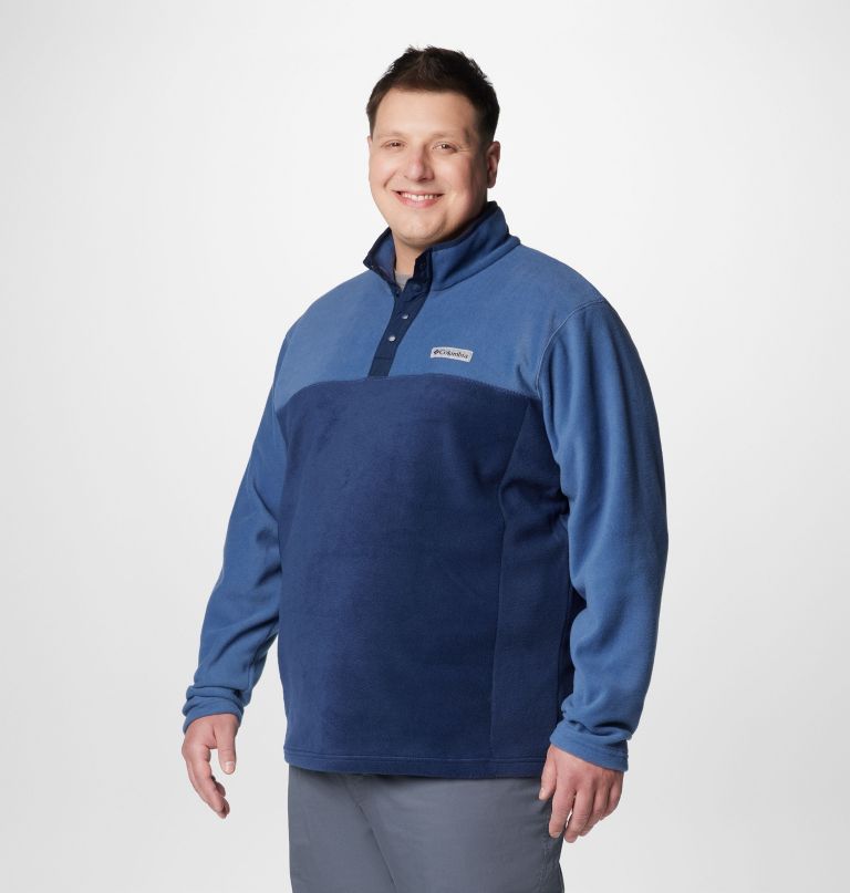 men steens mountain half snap ii fleece pullover - big
