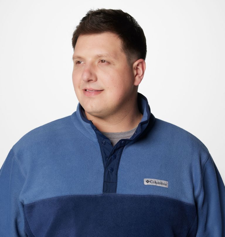 men steens mountain half snap ii fleece pullover - big