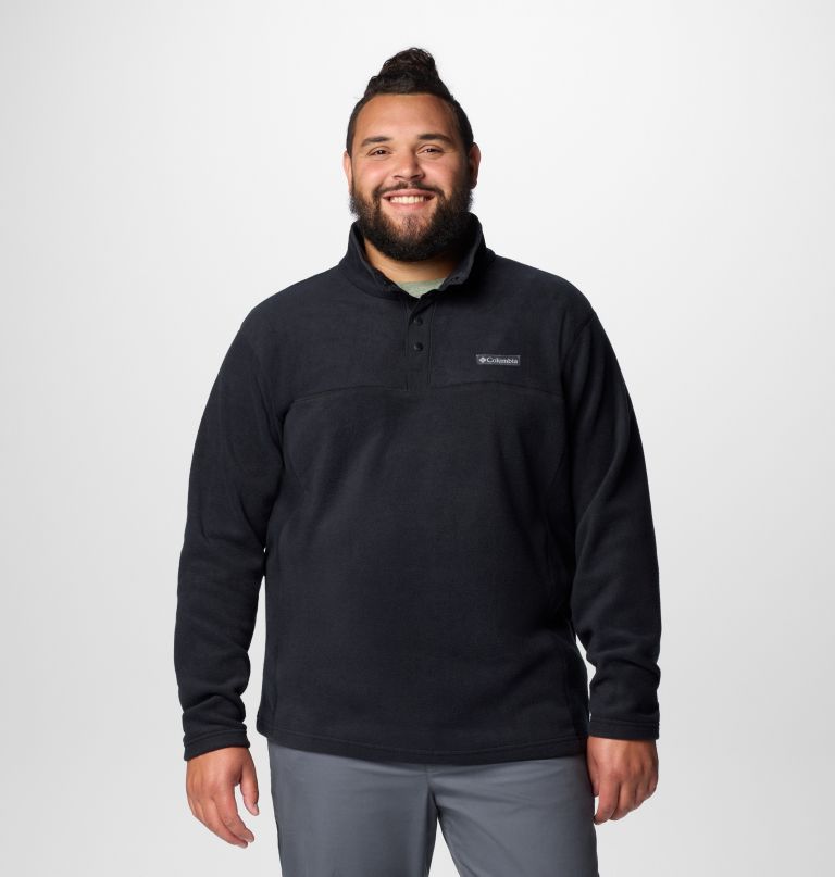 men steens mountain half snap ii fleece pullover - big