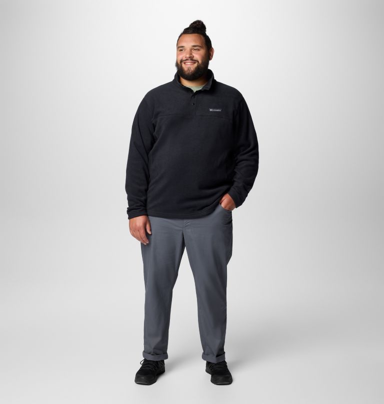men steens mountain half snap ii fleece pullover - big