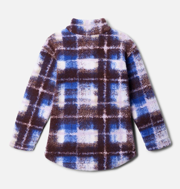 girls west bend printed full zip fleece jacket
