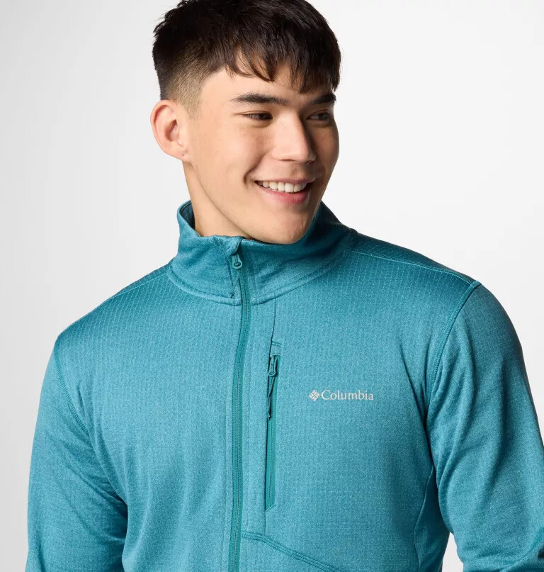 men park view full zip fleece jacket