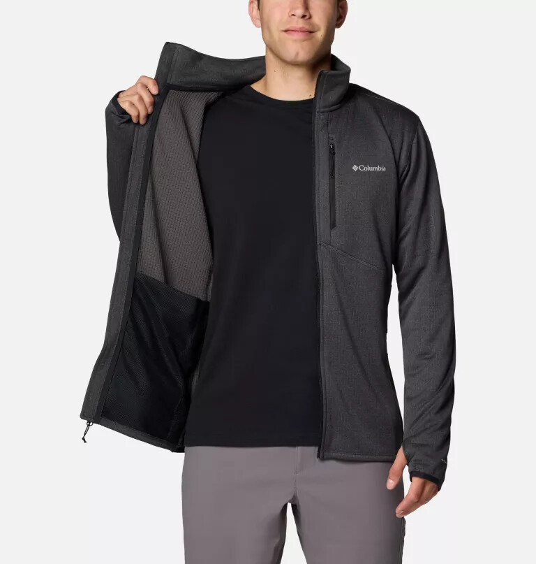 men park view full zip fleece jacket