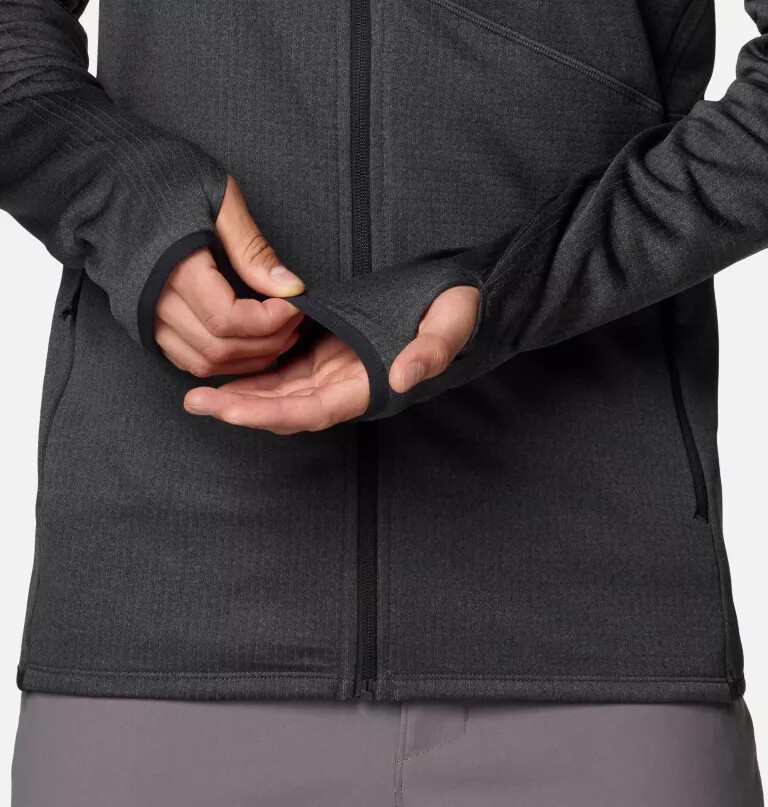 men park view full zip fleece jacket