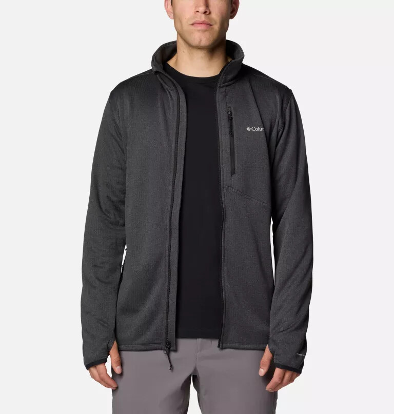 men park view full zip fleece jacket