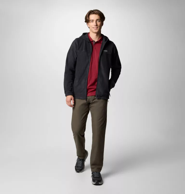 men steens mountain full zip fleece hoodie