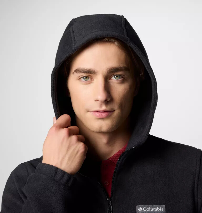 men steens mountain full zip fleece hoodie