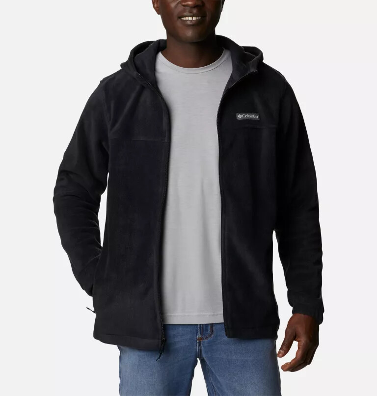 men steens mountain full zip fleece hoodie