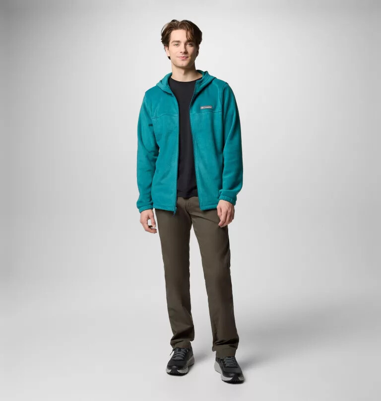 men steens mountain full zip fleece hoodie