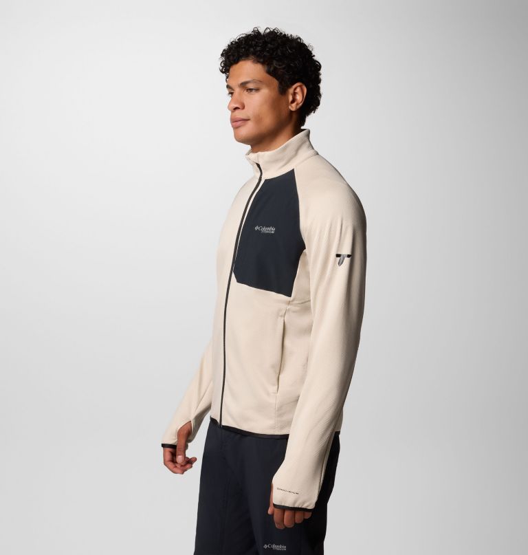 men triple canyon grid fleece ii full zip jacket