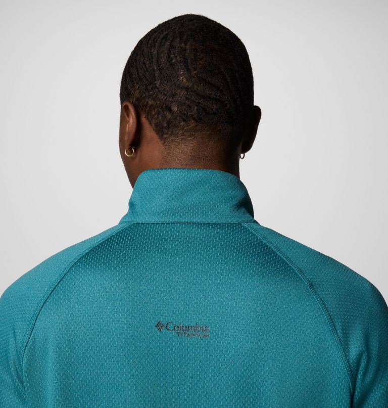men triple canyon grid fleece ii full zip jacket