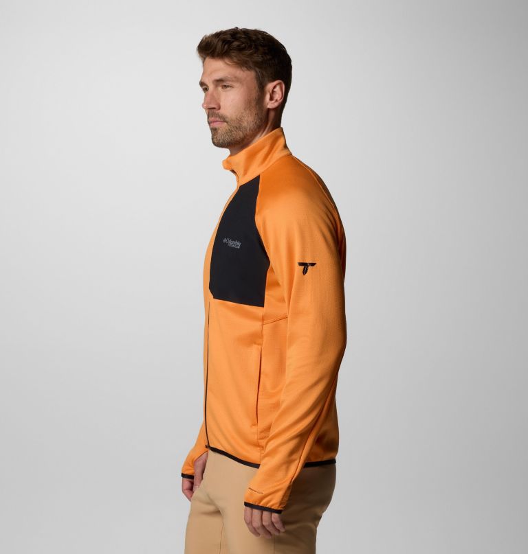 men triple canyon grid fleece ii full zip jacket