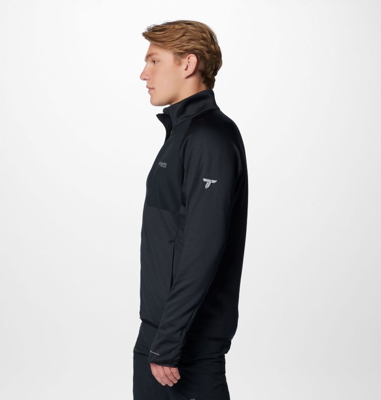 men triple canyon grid fleece ii full zip jacket